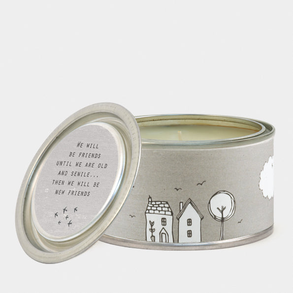 Tin candle - Friends old & senile