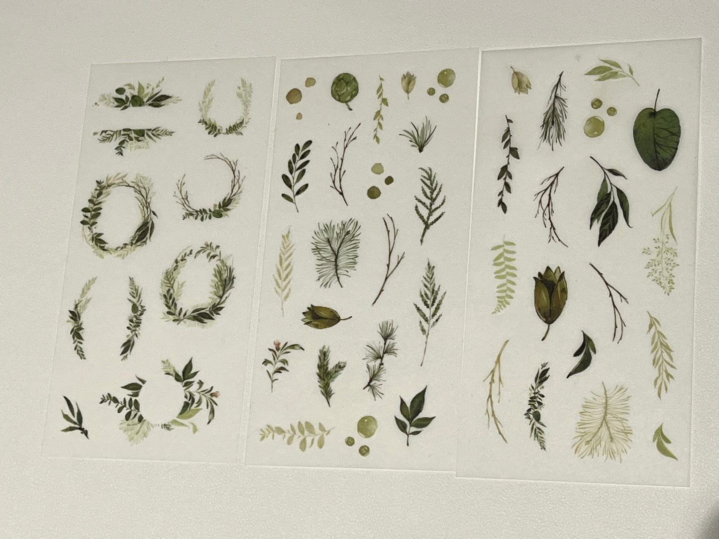 Journaling stickers (3 sheets)