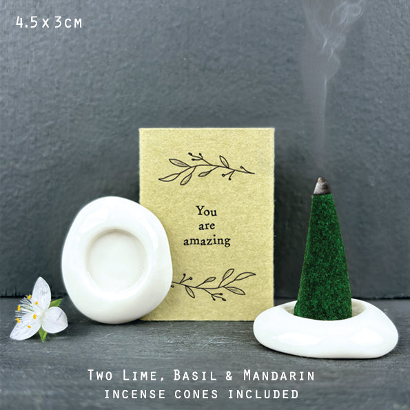 Matchbox incense cone - Amazing