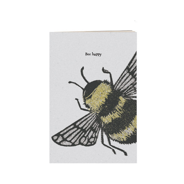 Small block print book - Bee