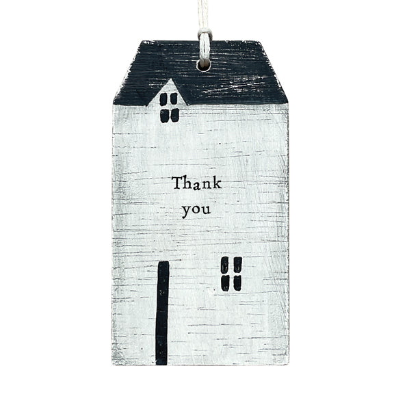 House tag - Thank you