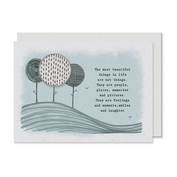 Stitchery card - Most beautiful things