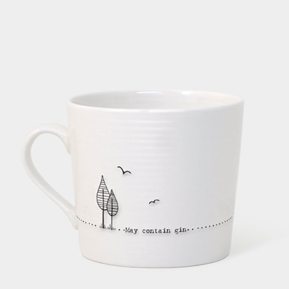 Wobbly mug - May contain gin