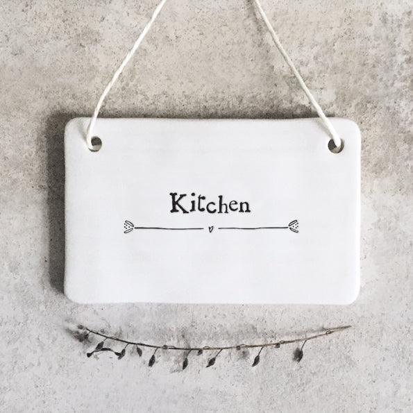 Porcelain sign - Kitchen