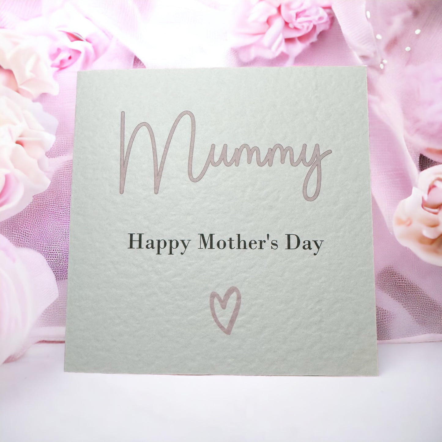 Handcrafted MUMMY HAPPY MOTHER'S DAY square card