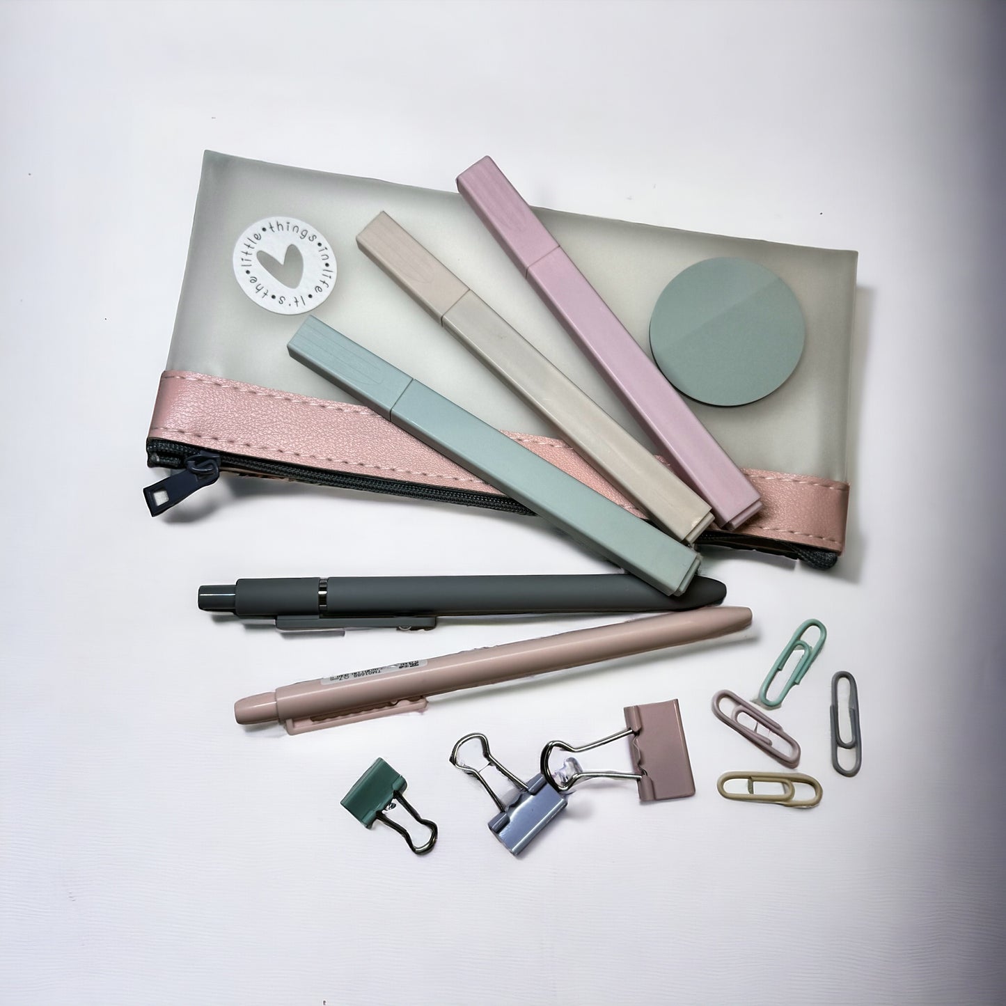 Stationery pencil case bundle (14 assorted items)