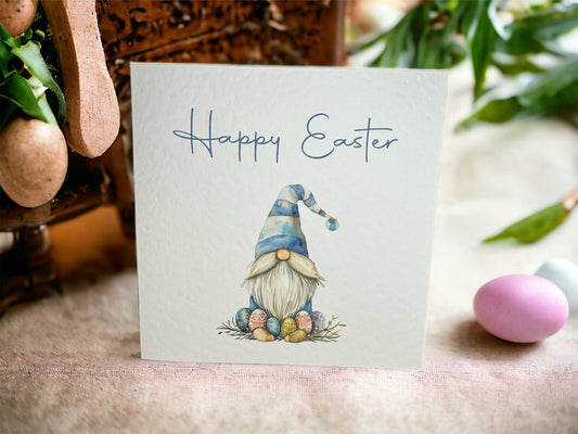 Handcrafted EASTER GNOME card