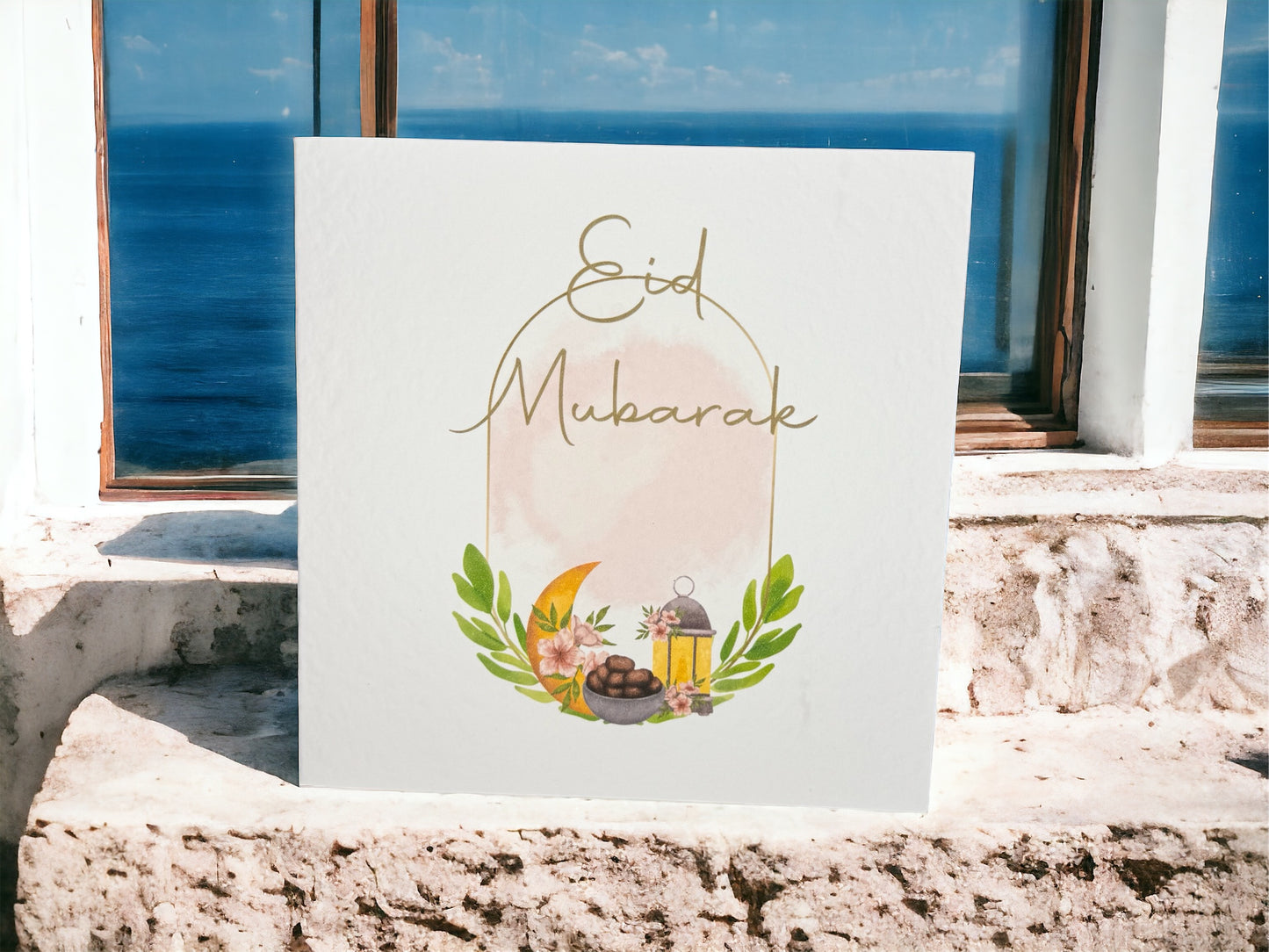 Handcrafted RAMADAN EID MUBARAK card