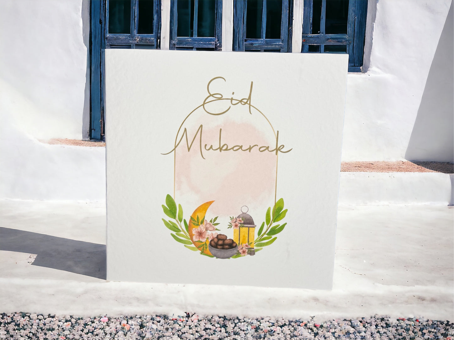 Handcrafted RAMADAN EID MUBARAK card