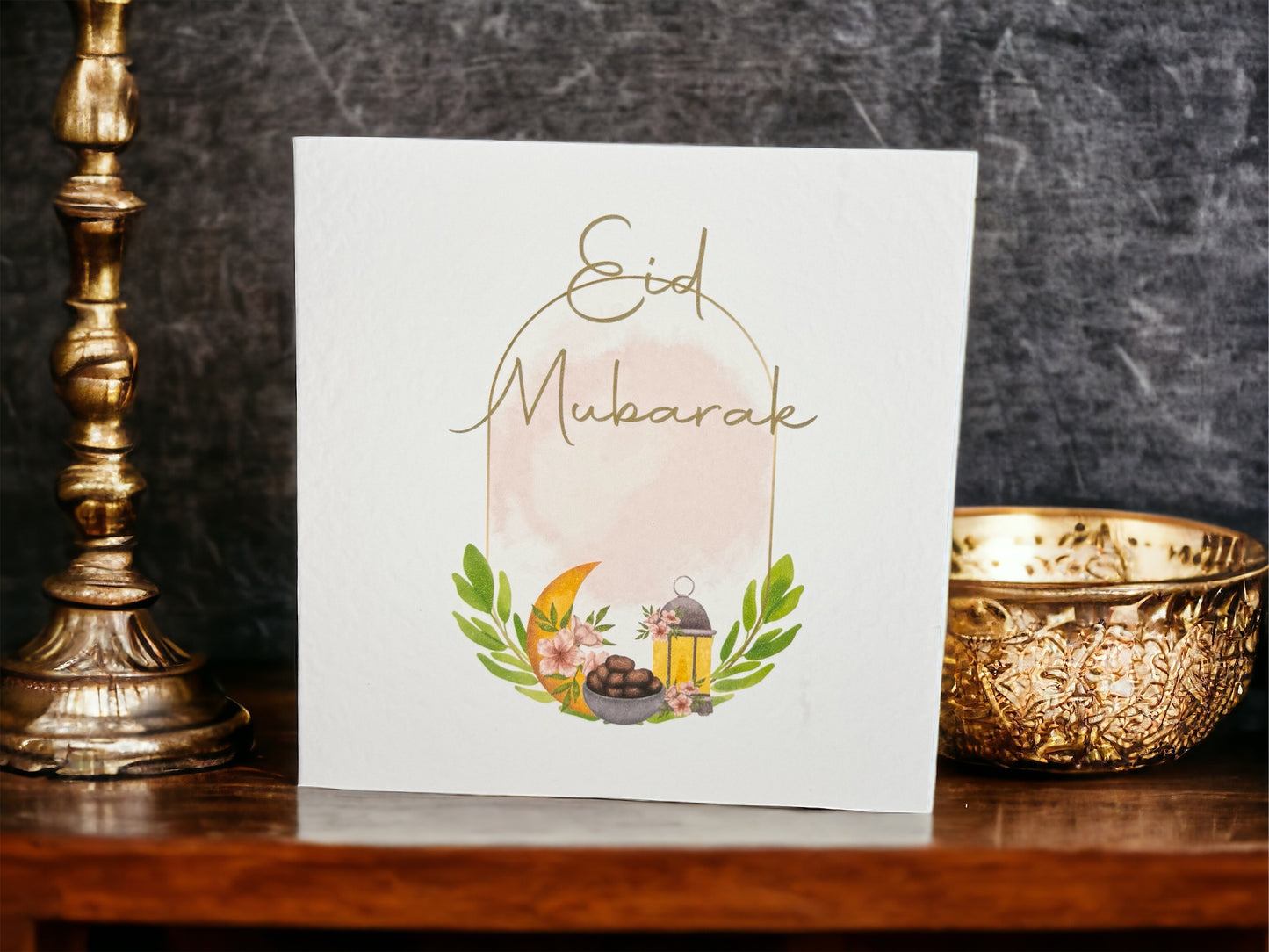 Handcrafted RAMADAN EID MUBARAK card